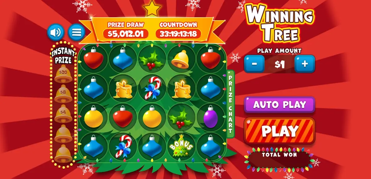 Instant win game
